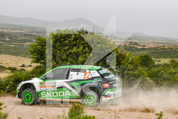 2019-06-14 - Il diciottenne Kalle Rovampera, con la Skora Fabia R5 ufficiale, al passaggio sulla Prova Speciale 5 - WRC - RALLY ITALIA SARDEGNA - DAY 02 - RALLY - MOTORS